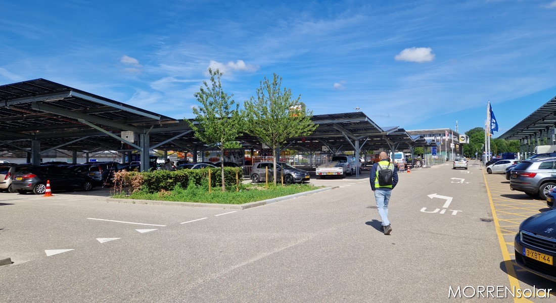 MORRENsolar - solar parking Hengelo